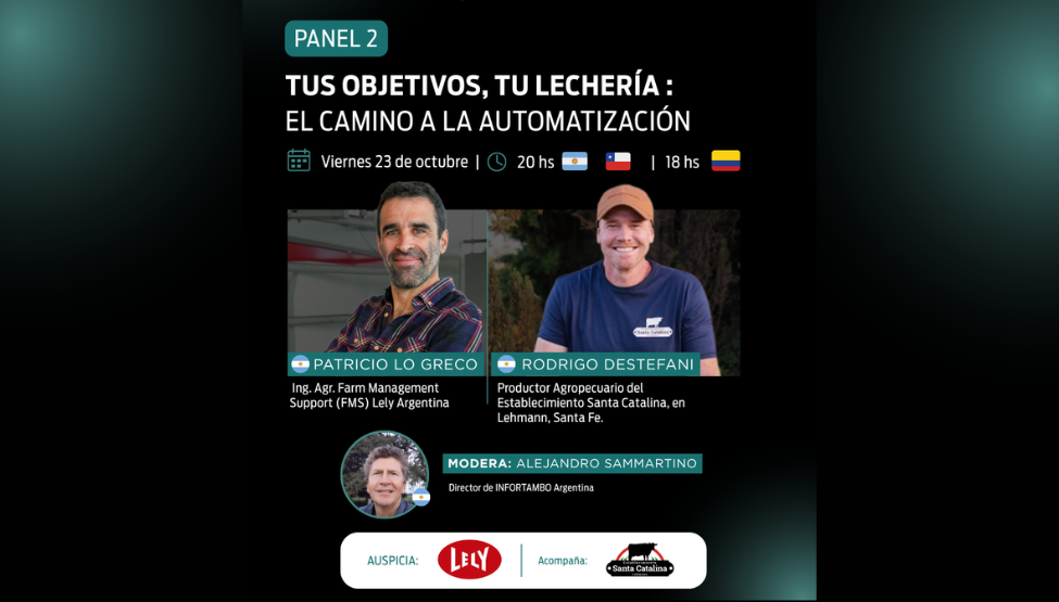 Panel SEL LATAM 2026 sobre proyecto de automatización en lechería, auspiciado por Lely
